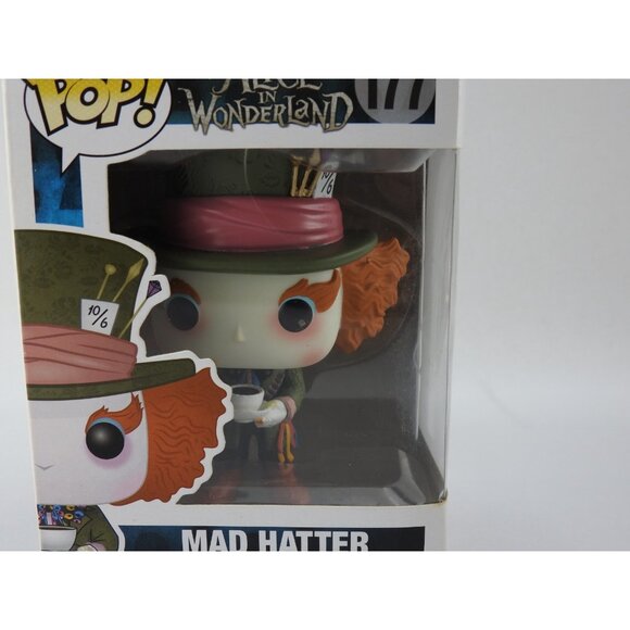 Funko POP! Disney Alice in Wonderland Mad Hatter #177 Vinyl Figure - Picture 7 of 7